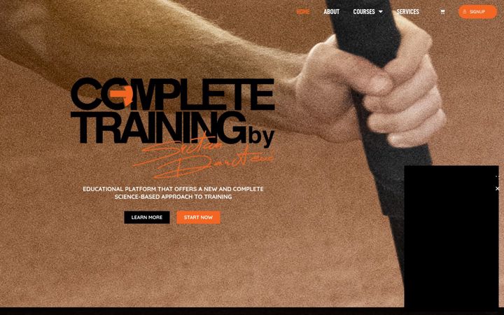 Screenshot of ct-completetraining.com
