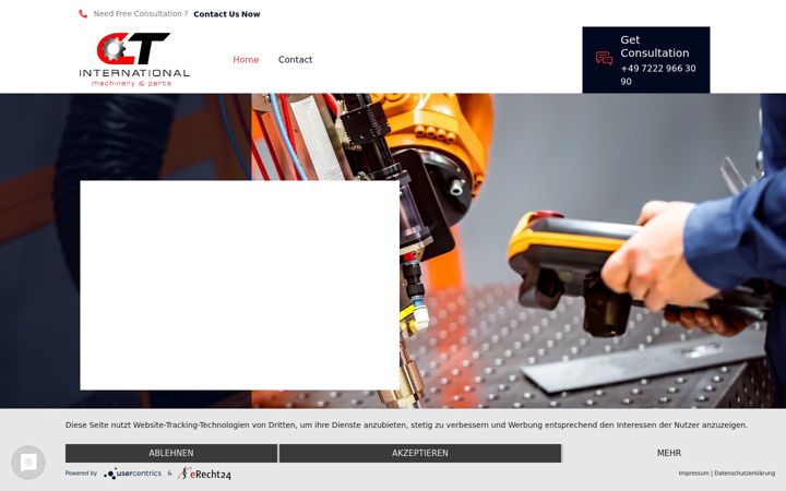Screenshot of ct-international.de