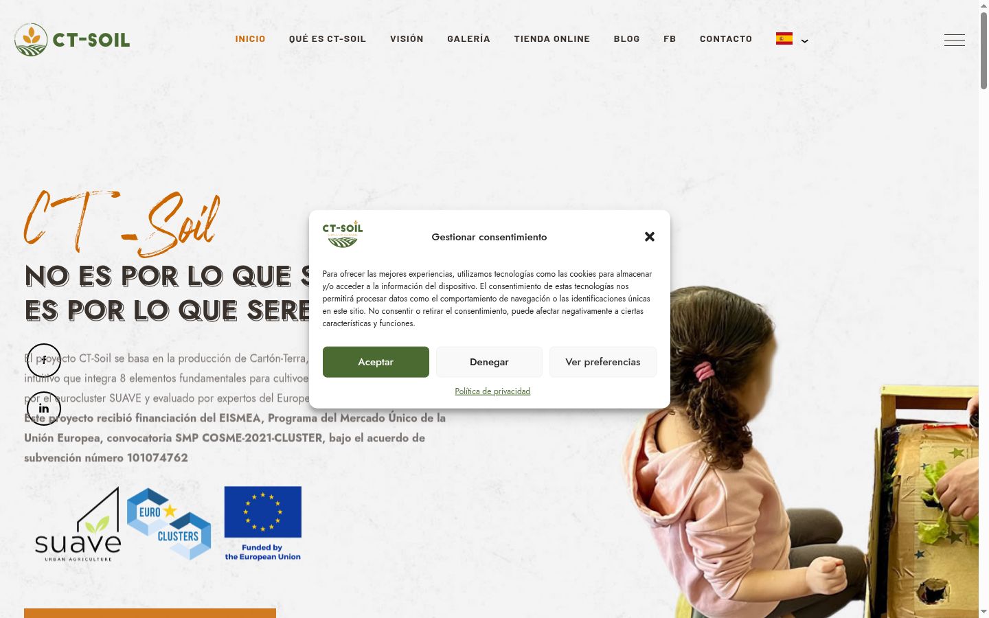 Sutikimo reklamjuostės, rodytos prieš bet kokią sąveiką, ekrano kopija