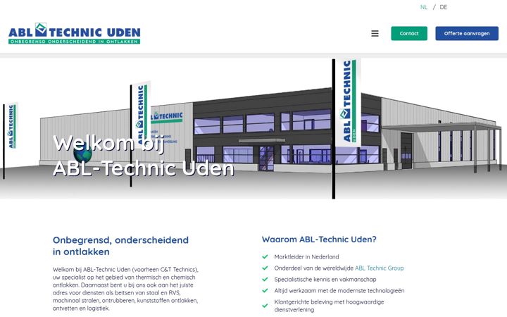 Screenshot of ct-technics.nl