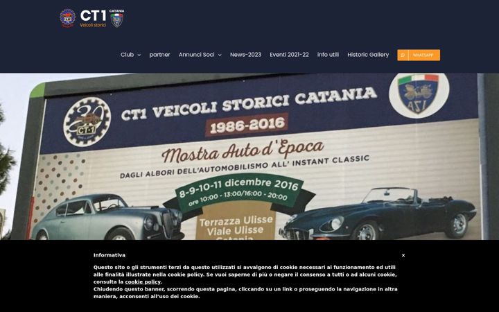 Skjermbilde av ct1veicolistorici.it