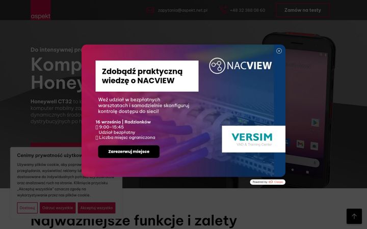Screenshot of ct32.pl