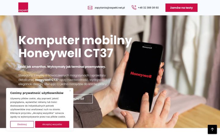 Screenshot of ct37.pl
