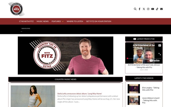 Screenshot of ct40.com