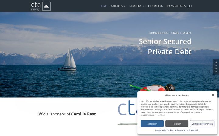 Screenshot of cta-finance.com