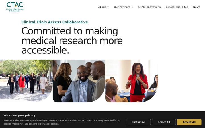 Screenshot of ctac.org