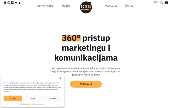 Ekrānuzņēmums no ctakomunikacije.hr