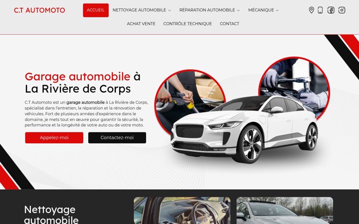 Screenshot of ctam-aube.fr