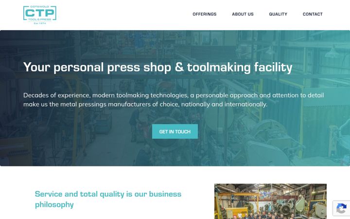 Screenshot of ctap.co.uk