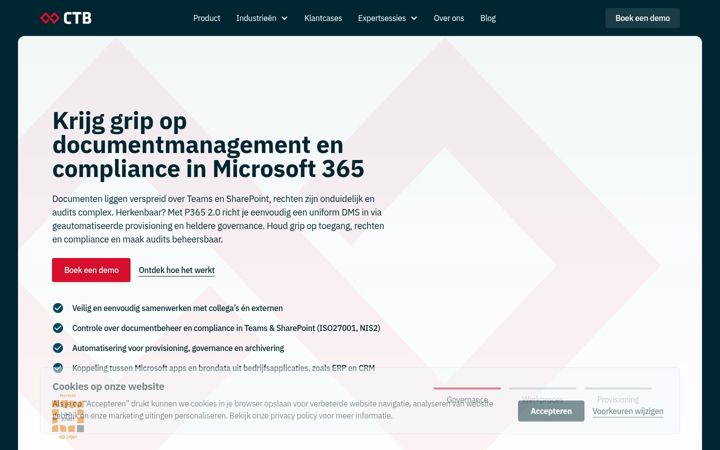 Screenshot of ctb.nl