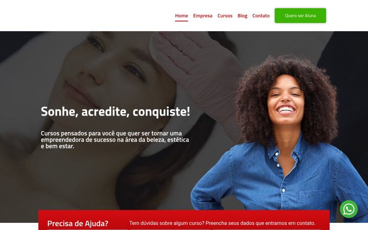 Screenshot di ctbelezaecia.com.br