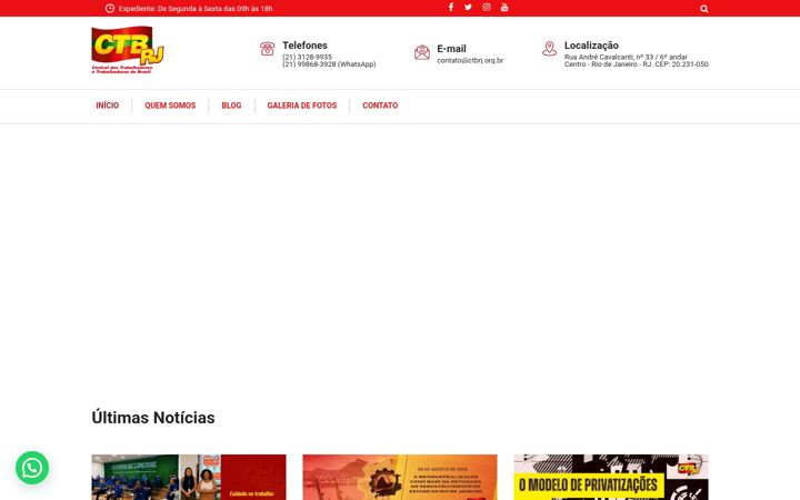 Screenshot di ctbrj.org.br