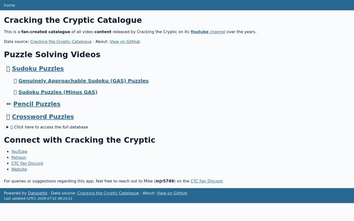 Screenshot von ctc-catalogue.com