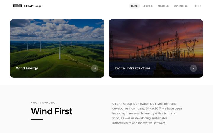 Screenshot of ctcap-group.com