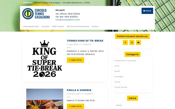Screenshot of ctcasalboni.com