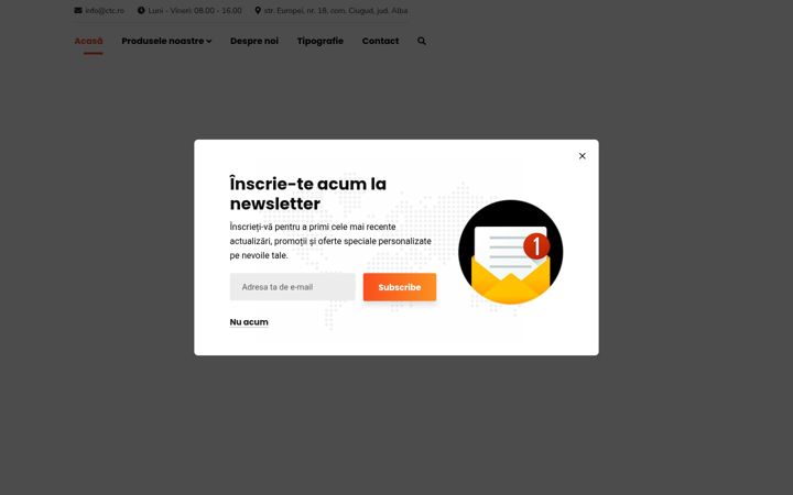 Screenshot of ctcbusiness.ro