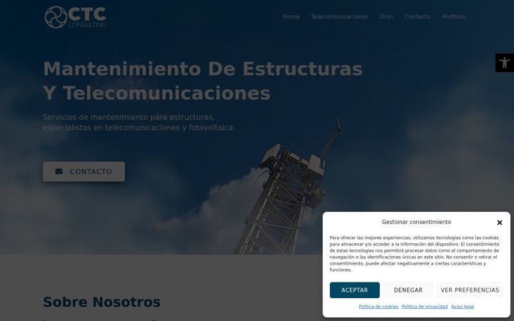 Екранна снимка на ctcconsulting.eu