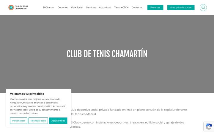 Screenshot of ctchamartin.es