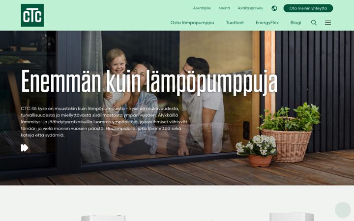 Screenshot di ctclampo.fi