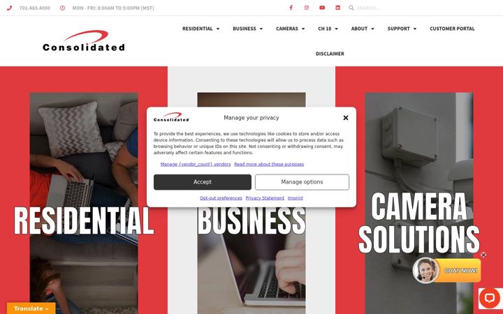 Screenshot of ctctel.com