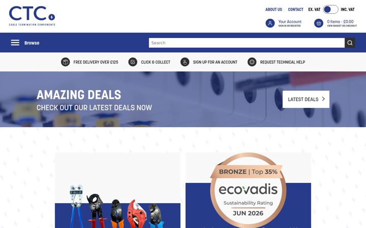 Screenshot of ctcukltd.co.uk