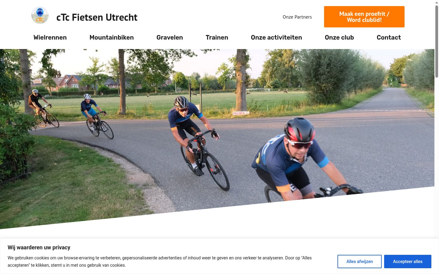 Zrzut ekranu banera zgody wyświetlanego przed jakąkolwiek interakcją
