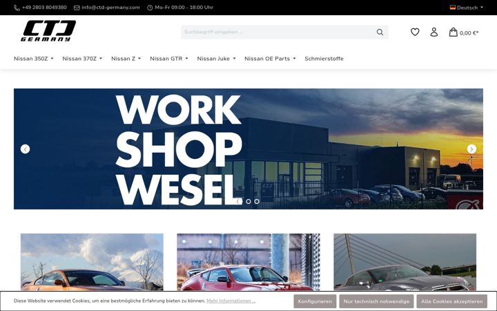 Screenshot of ctd-germany.com