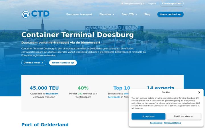 Screenshot of ctdoesburg.nl