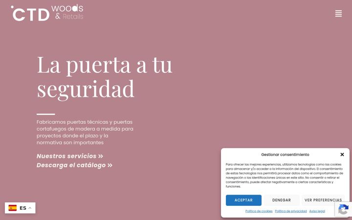 Screenshot of ctdwoods.es