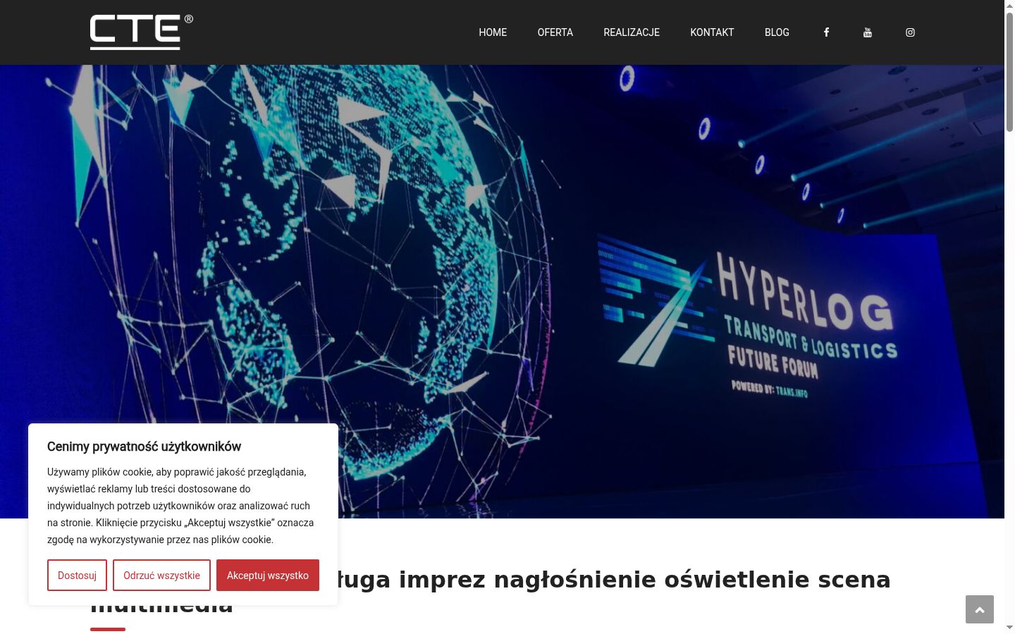 Sutikimo reklamjuostės, rodytos prieš bet kokią sąveiką, ekrano kopija