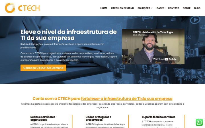 Screenshot di ctech.net.br