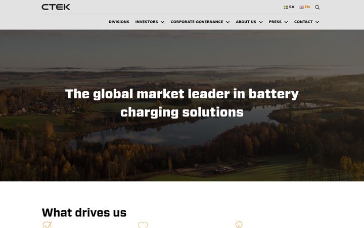 Screenshot of ctekgroup.com