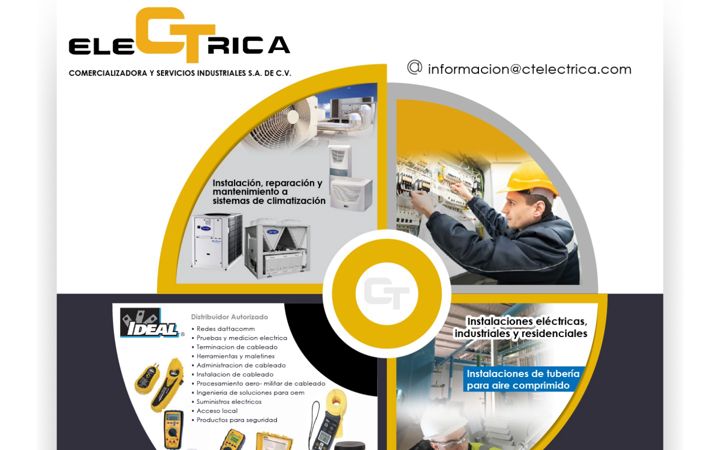 Screenshot of ctelectrica.com