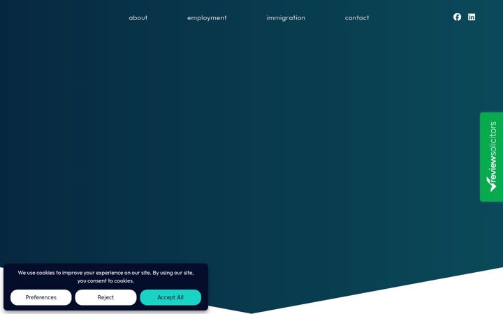 Screenshot of ctemploymentlaw.co.uk