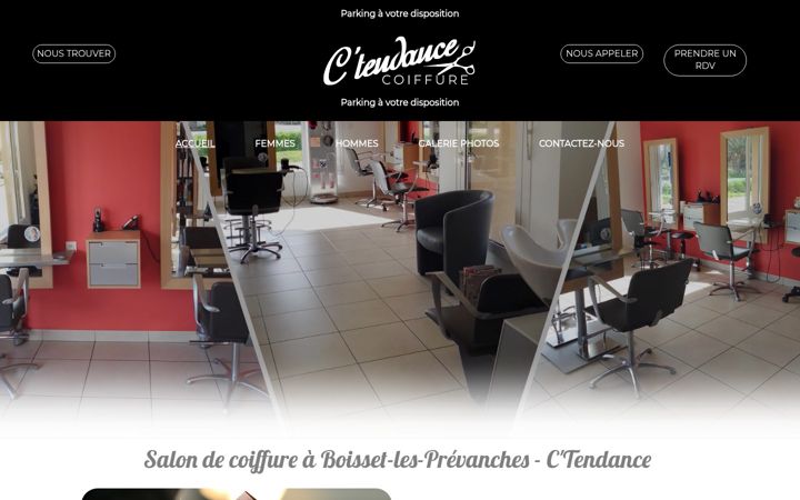 Screenshot of ctendance-coiffure.fr