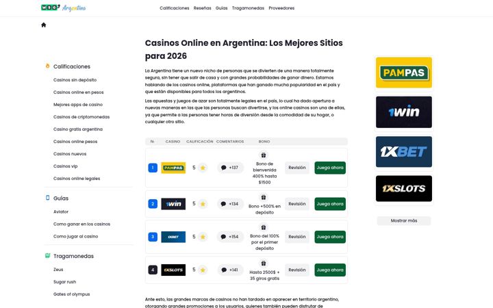 Screenshot von ctepargentina.org