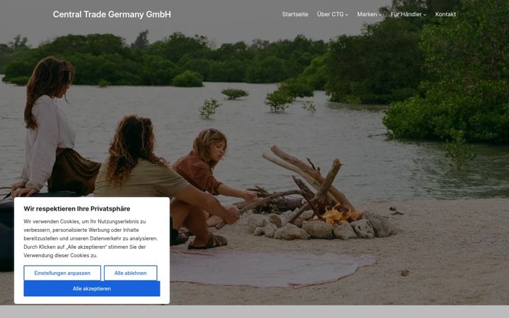 Screenshot of ctg.de