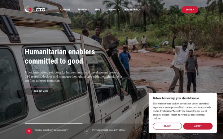 Screenshot of ctg.org