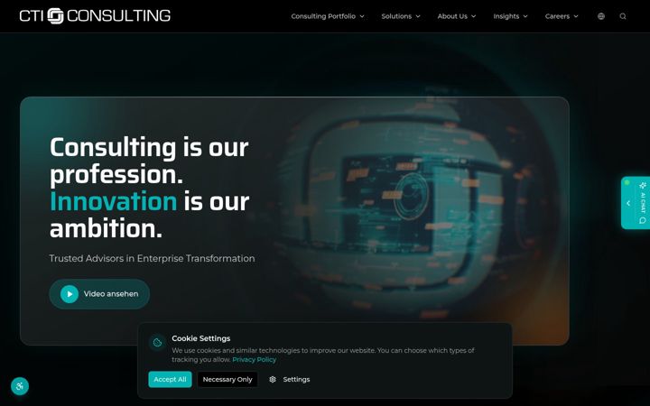 Screenshot of cti.consulting