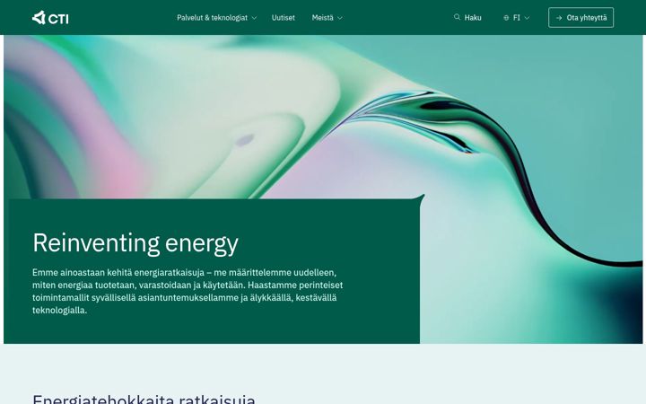 Screenshot di cti.fi