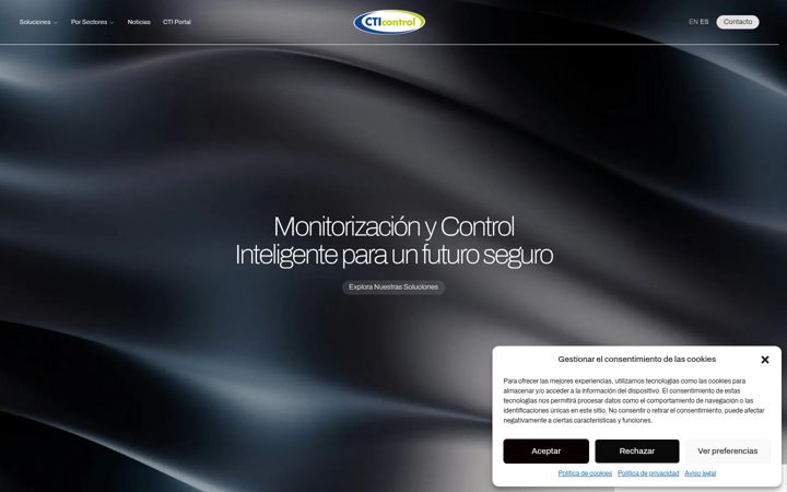Screenshot of cticontrol.com