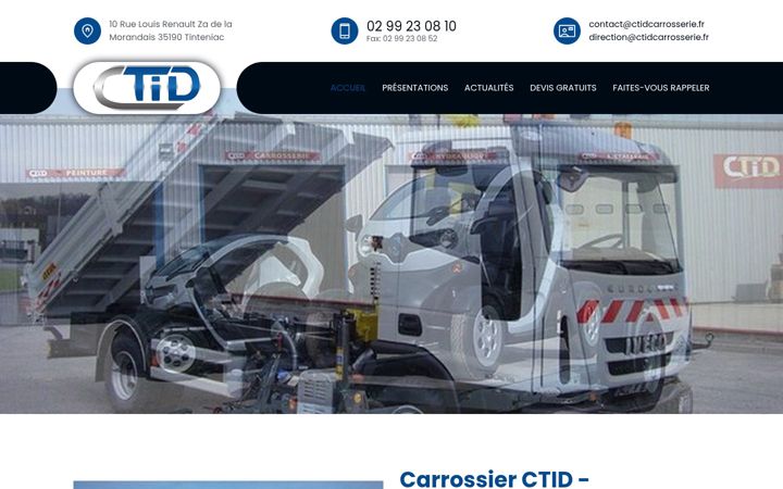 Screenshot of ctidsas.fr