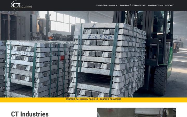 Screenshot of ctindustries.fr