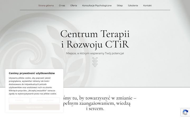 Ekrano kopija ctir.com.pl