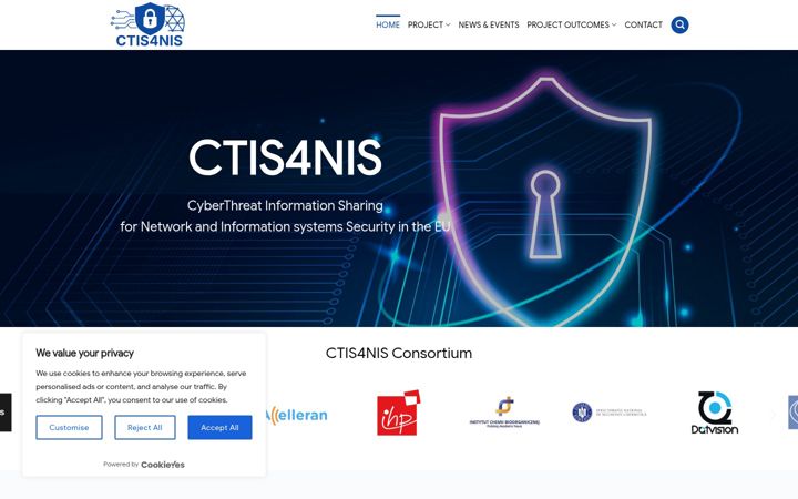 Screenshot of ctis4nis.eu