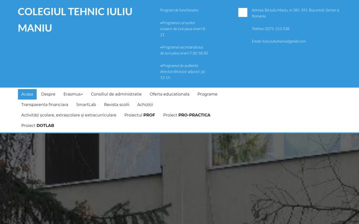 Screenshot of ctiuliumaniu.ro