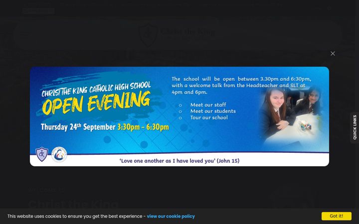 Screenshot of ctk.lancs.sch.uk
