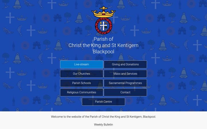 Screenshot di ctkstkents.org.uk