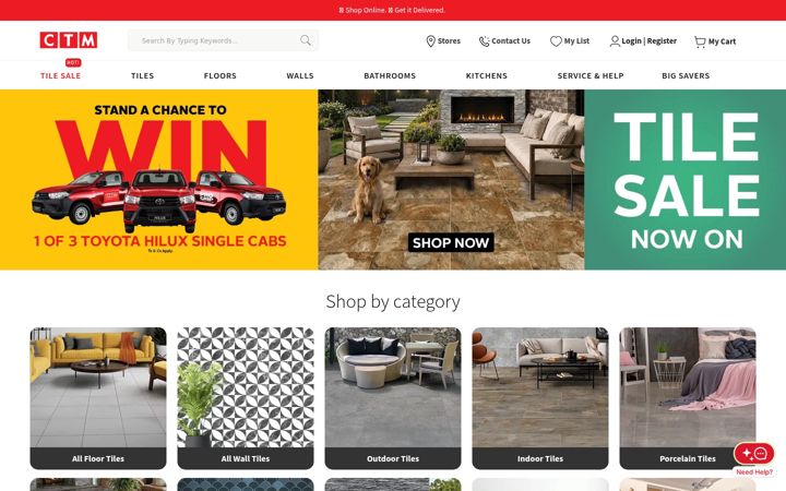 Screenshot of ctm.co.za