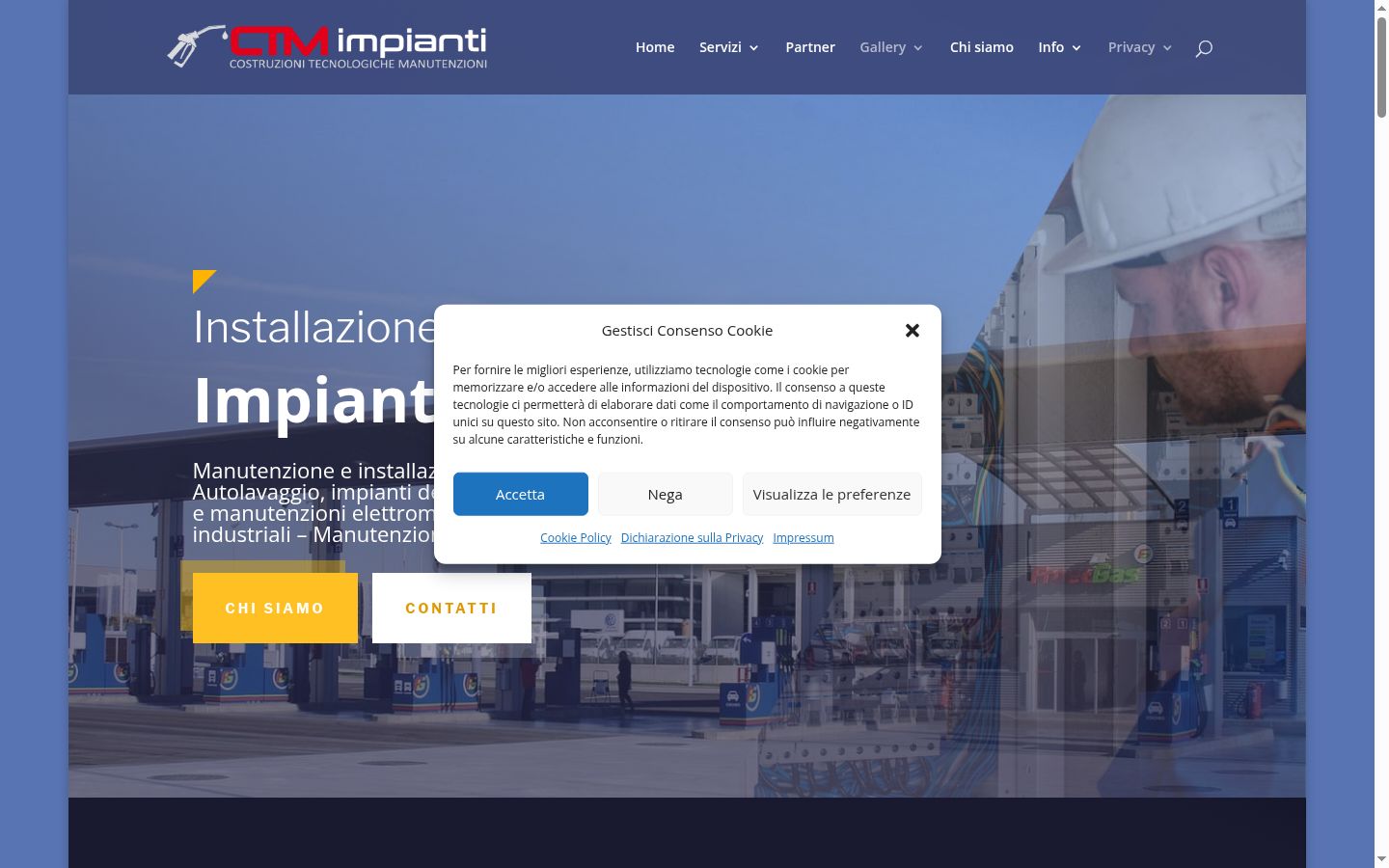 Ekraanipilt nõusolekubännerist, mida näidati enne mis tahes suhtlust